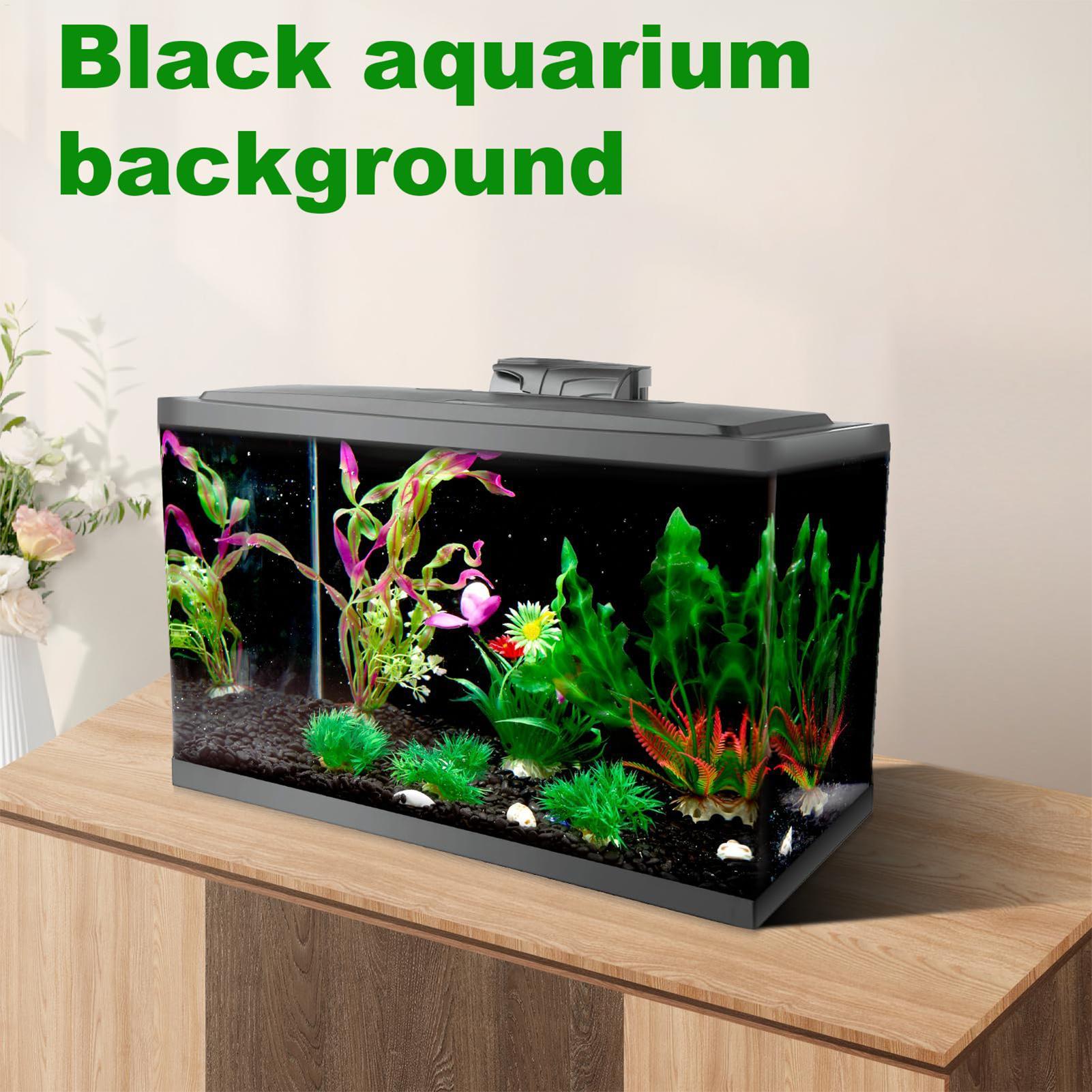 Aquarium Fish Wallpaper - 어항 배경 스티커 블랙 어항 배경화면