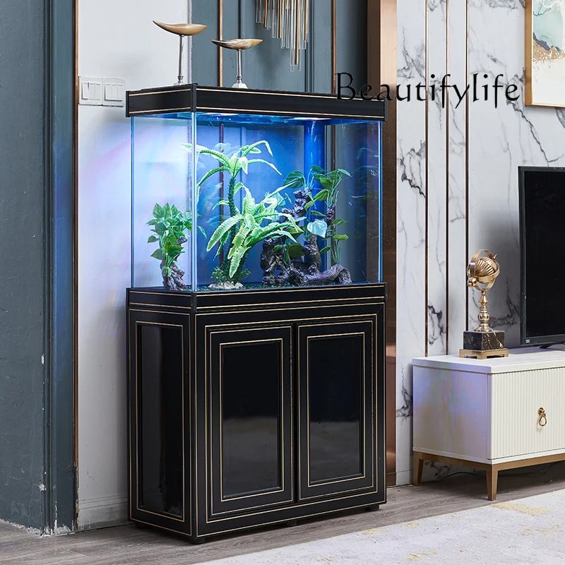Aquarium Fish Dragon - R 거실용 소형 어항 수족관 바닥
