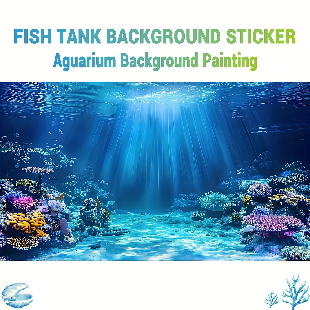 Aquarium Fish Wallpaper - 수족관 배경화면 물고기 탱크 스티커, 해수/담수
