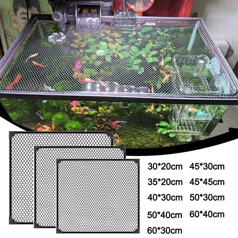 튼튼한 자석식 어항 뚜껑 커버 DIY 간편 설치 어항  - Tank Divider Mesh 리뷰 및 가격