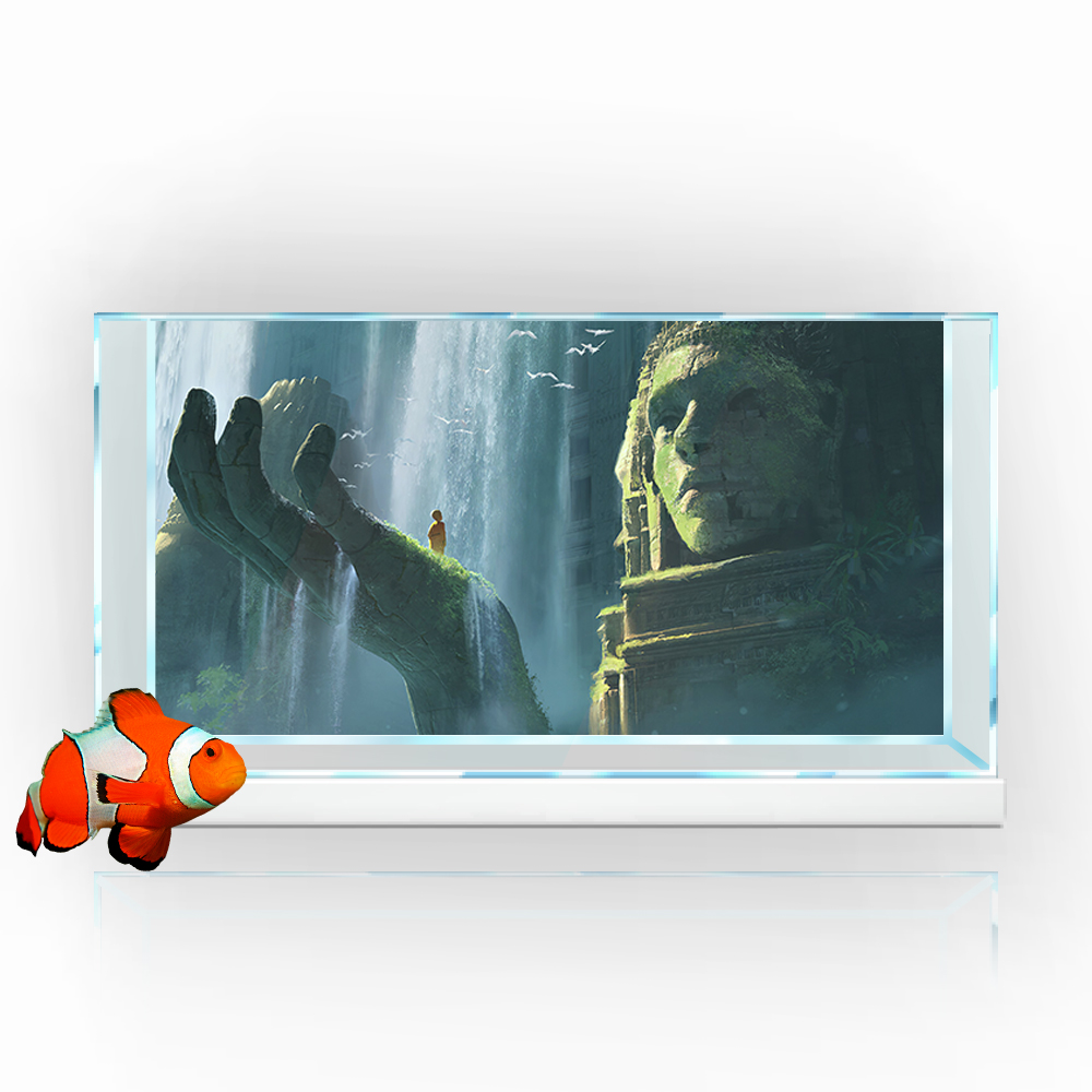 물고기 탱크 배경 스티커, 힌두교 태국 아시아 폭포 S - Aquarium Fish Wallpaper 리뷰 및 가격