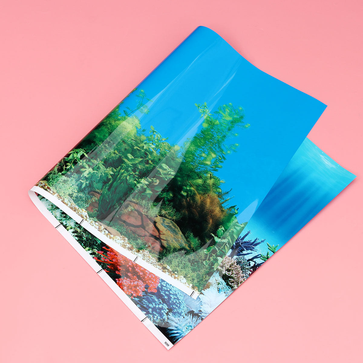 수족관 배경 데칼 양면 벽 스티커 3D 해양 풍경 벽지 - Aquarium Fish Wallpaper 리뷰 및 가격