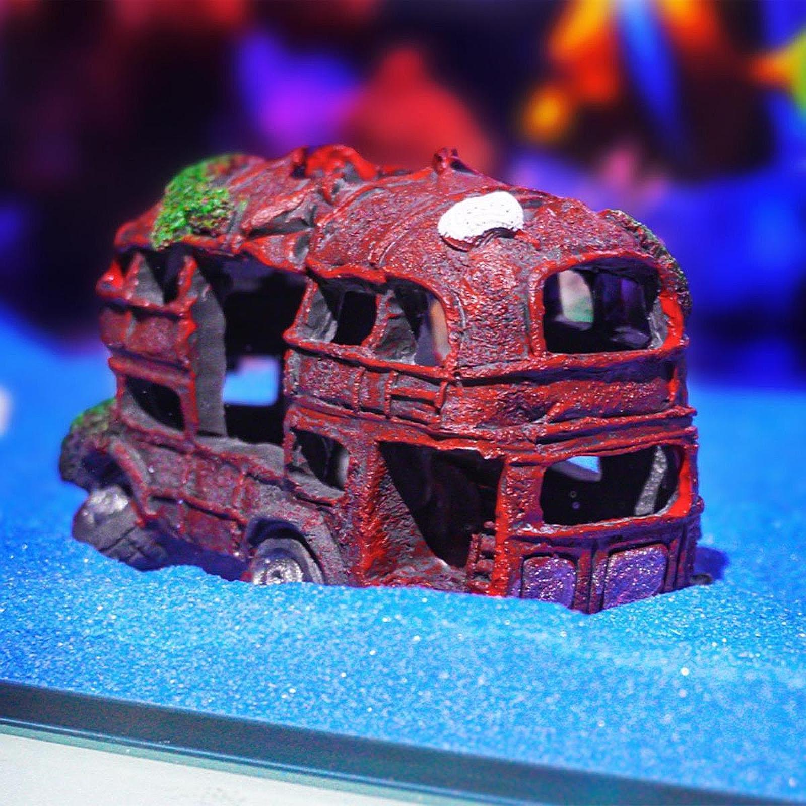 레진 자동차 폐차 모양 수족관 장식 어항 조경 독특한  - Aquarium Fish Unique 리뷰 및 가격