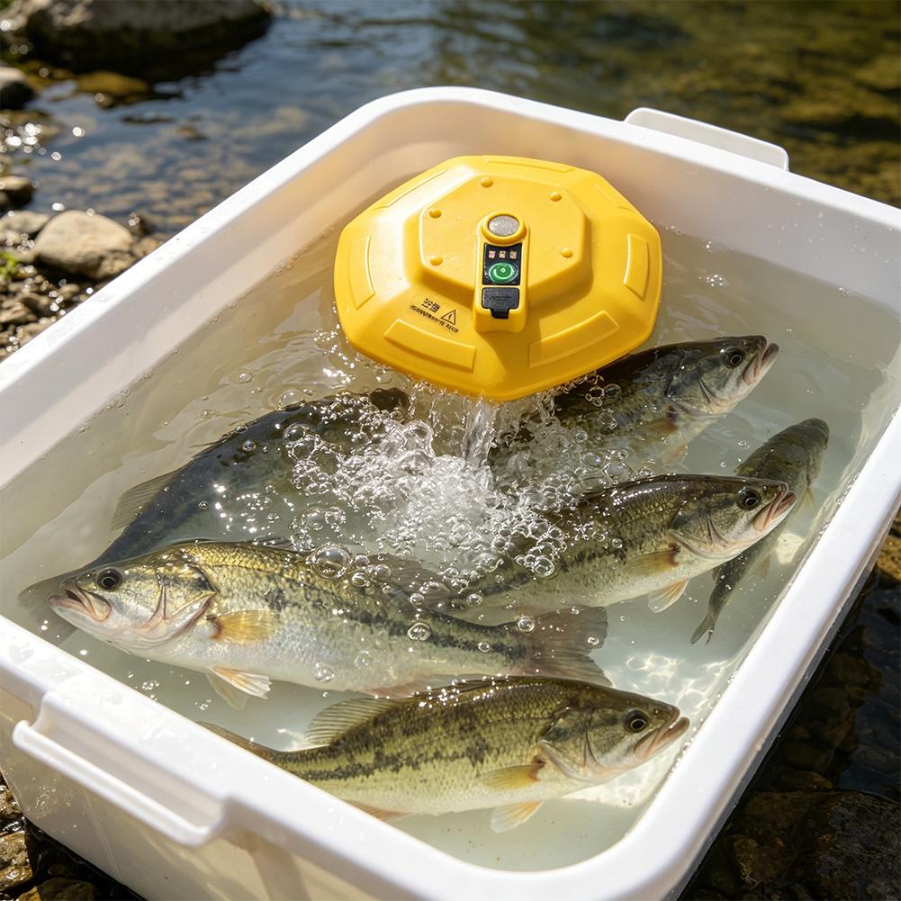 무선 충전식 수족관 산소 펌프, 연못 물고기 운반 및  - Aquarium Fish Buy 리뷰 및 가격
