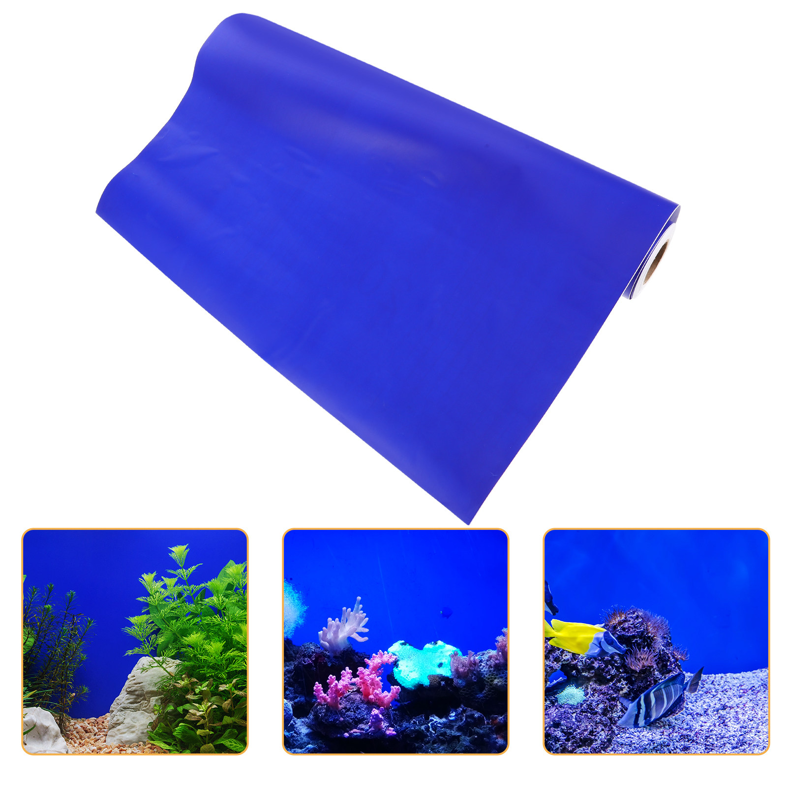 수족관 배경 종이 PVC 자체 접착 벽지 물고기 탱크  - Aquarium Fish Wallpaper 리뷰 및 가격