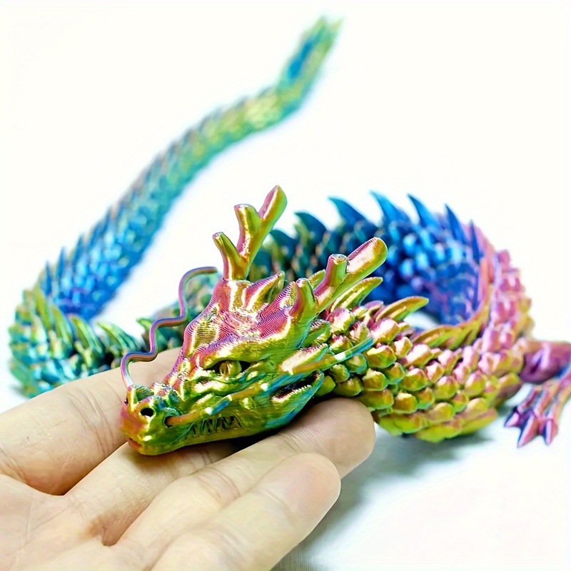 3D 인쇄 결합된 용 장식품, 움직일 수 있는 만화,  - Aquarium Fish Buy 리뷰 및 가격