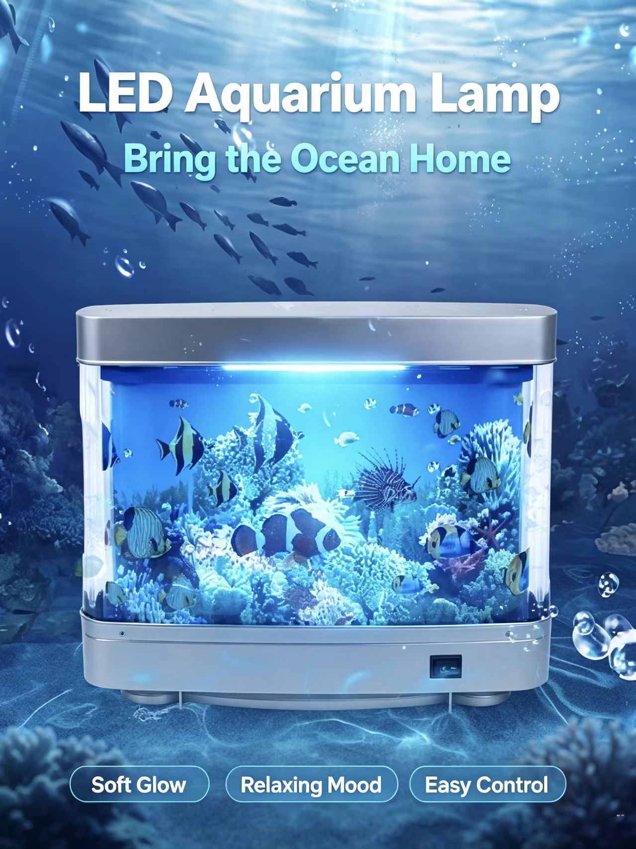 열대어 수조 램프 인공 수족관 장식 가상 바다 모션 나 - Fish Toys For Aquarium 리뷰 및 가격