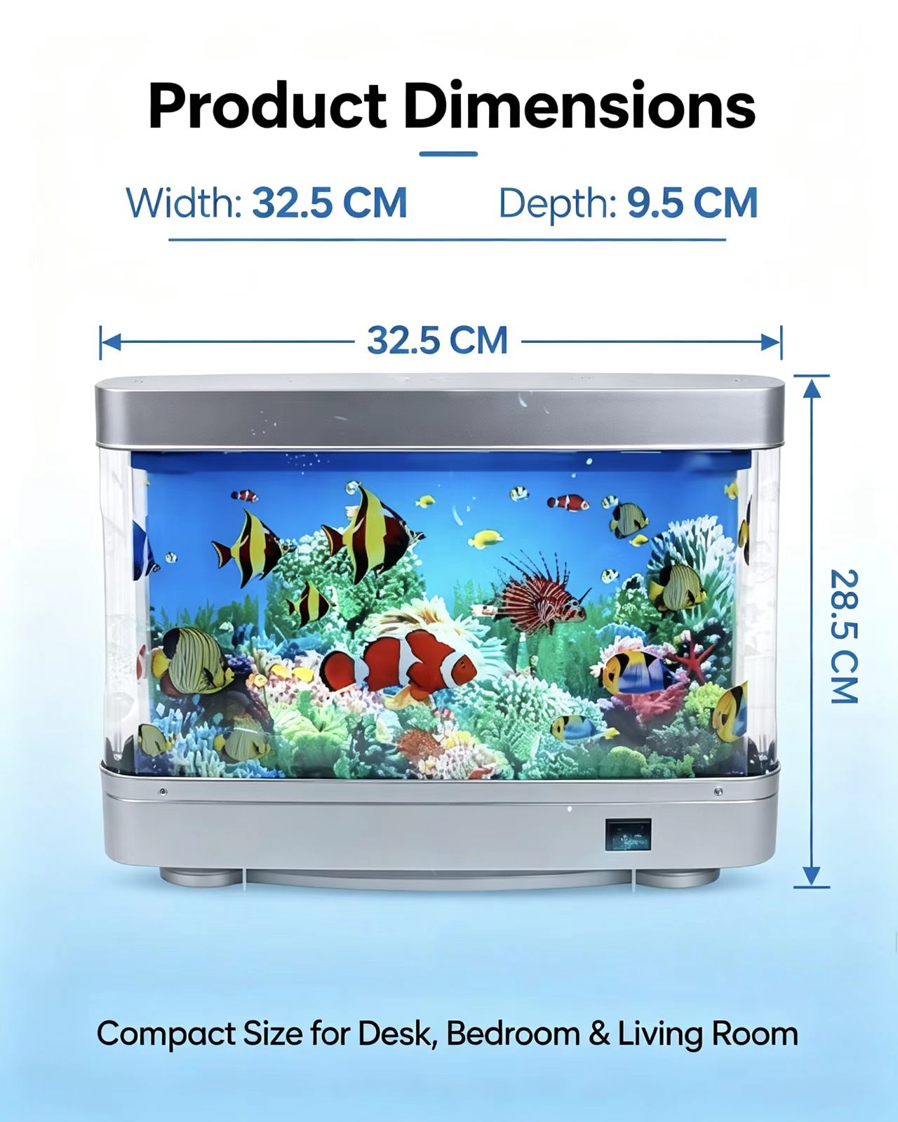 열대어 수조 램프 인공 수족관 장식 가상 바다 모션 나 - Fish Toys For Aquarium 리뷰 및 가격