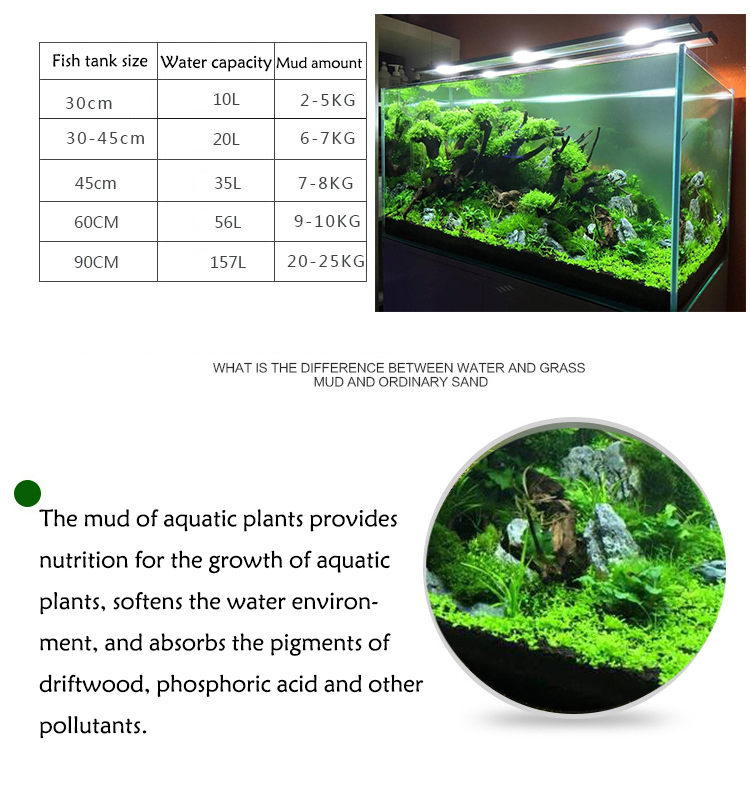 수족관 식물 씨앗 토양 어항 기판 모래 토양 비료 진흙 - Aquarium Fish Buy 리뷰 및 가격