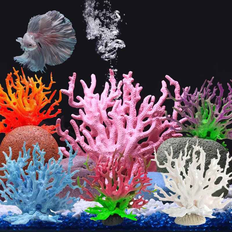 수족관 산호 시뮬레이션 인공 가짜 산호 물고기 탱크 식 - Aquarium Fish Colour 리뷰 및 가격